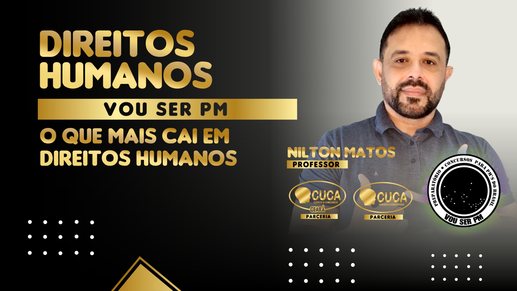 Direitos Humanos – O que mais cai em Direitos Humanos – Prof. Nilton Matos